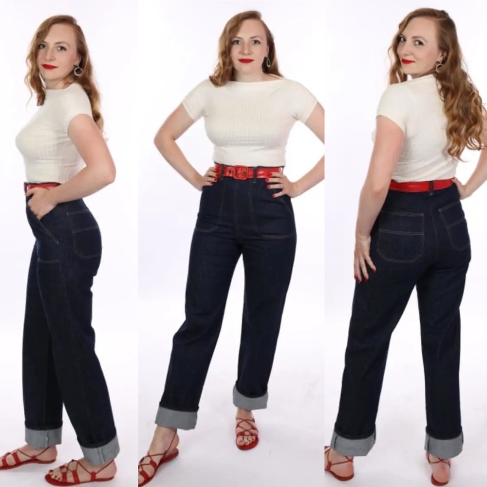 Freddie’s of Pinewood Classics 1950s 1940s Denim Jeans